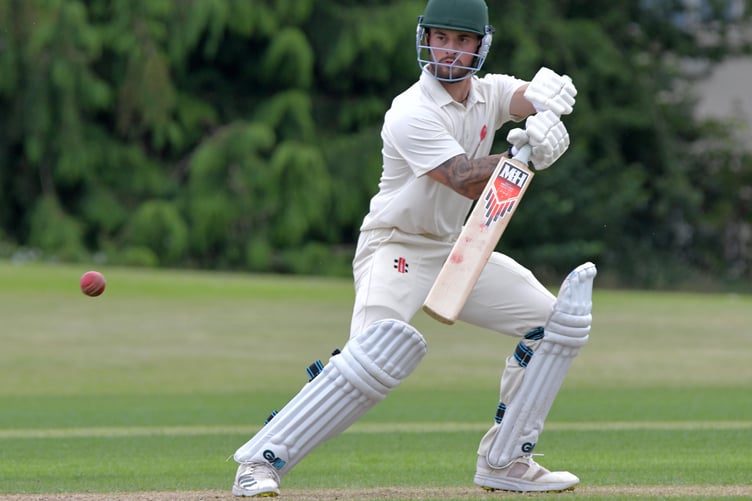 Charlie Burrough added some useful lower order runs