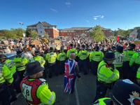 Police aware of planned protests and say 'violence won't be tolerated'