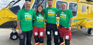 Run the Air Ambulance 100 miles October challenge in Somerset