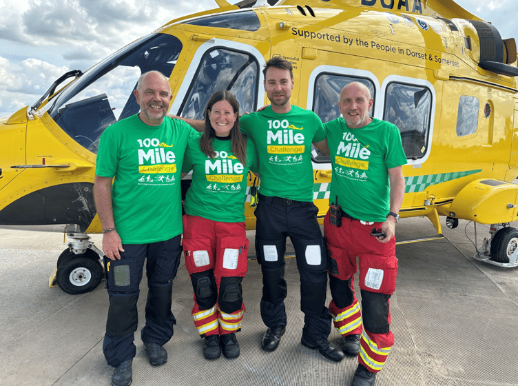 Join the Air Ambulance 100 miles October challenge