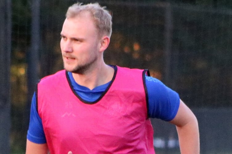 Wellington scorer Kieran Bailey - pictured in pre-season training