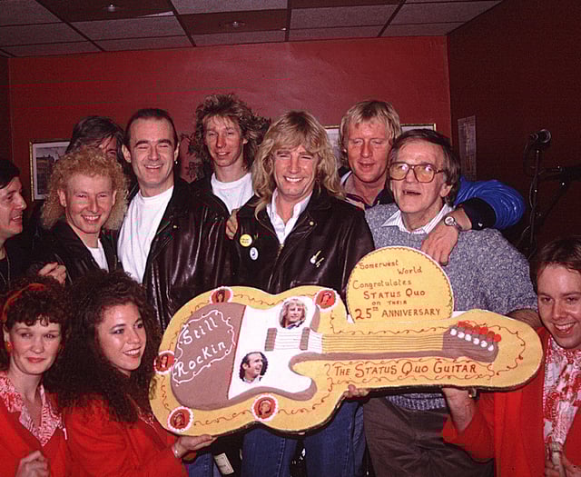 Baker has more reason than most to celebrate Status Quo’s final show