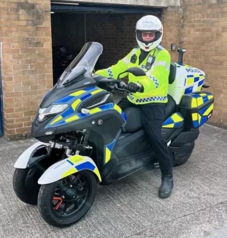 Police trialling three-wheeled vehicles in Wellington (Picture: Wellington Police)