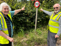 New 20mph near Nynehead Court welcomed by residents 