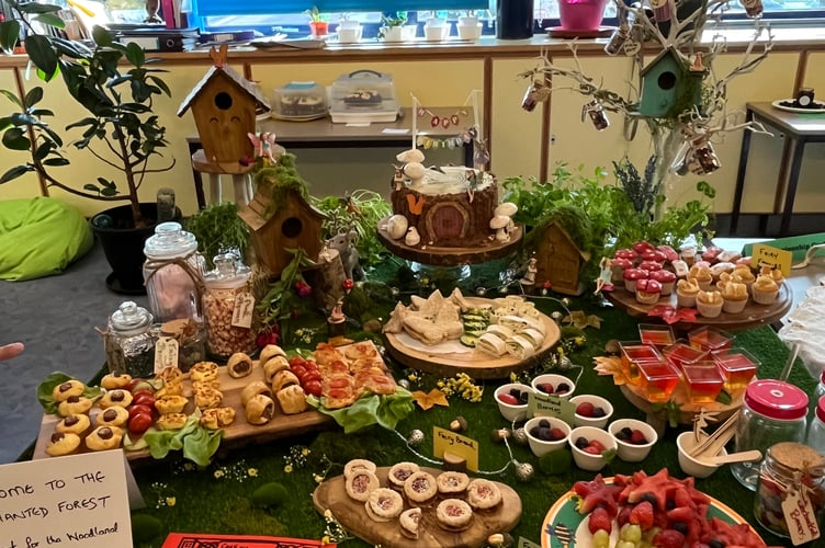 Judy Payne was the first recipient of the Richard Fox Cup due to her stunning cookery exhibit