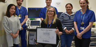 Staff at Musgrove Park hospital celebrate vital qualification