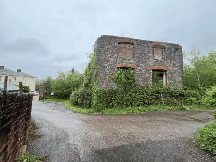 A view from Rackfield of the remains of Haymans Mill, Westford, Rockwell Green, where a developer wants to build new homes.