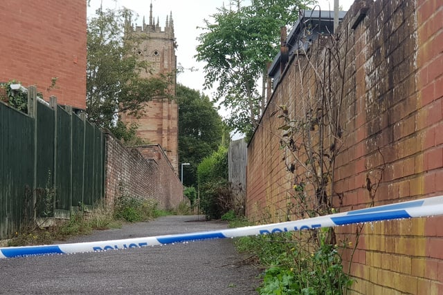 Police cordon off homes after alleged 'drug-related stabbing'