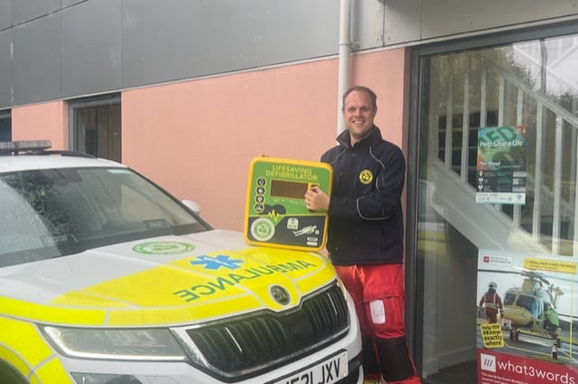 Air Ambulance launches life-saving community defibrillator package