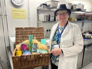Catering manager who has worked at Musgrove for 33 years wins award