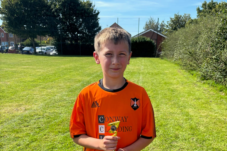 Leo Upham - United's Man of the Match