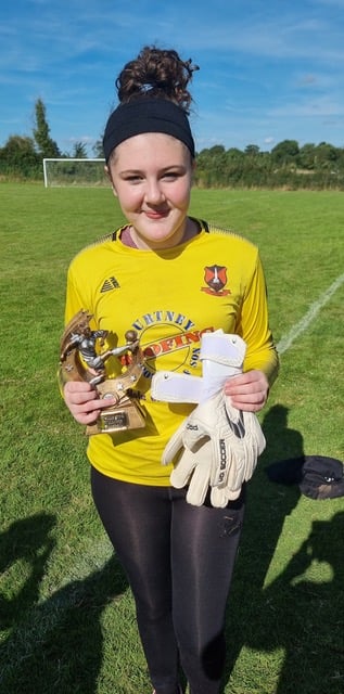 Sophie W - player of the match for Wildcats Under 14s