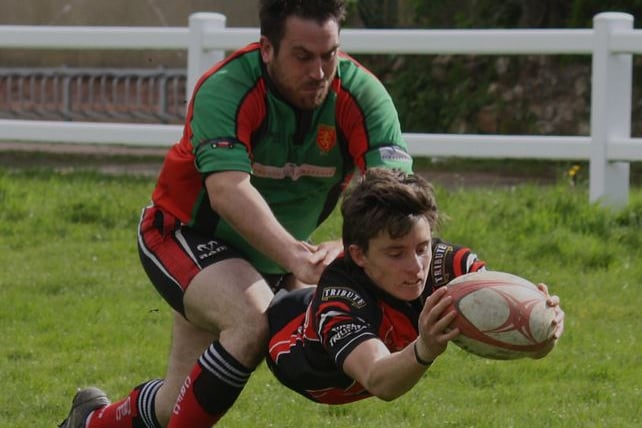 Will Brewer - injured early on at Newton Abbot
