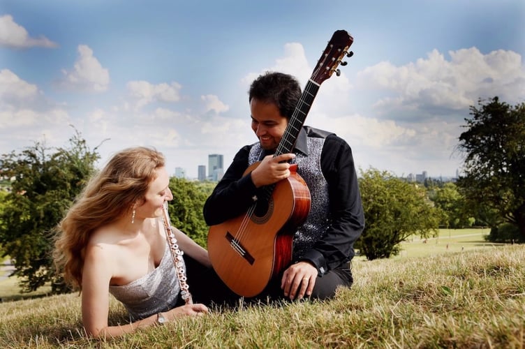 Duo Carrea-Andrews will perform at St John the Baptist Church this October (Photo: St John the Baptist Church)