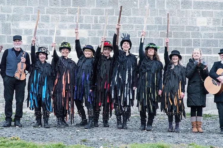Bootstrap Border Morris (Photo: Wellington Folk & Custom Society)