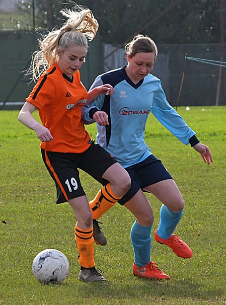 Ebony Sellick - scored twice in second half for Wellington Wildcats
