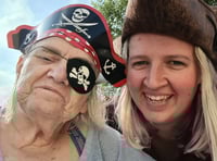 Dementia care home residents enjoy pirate-themed celebrations