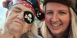 Dementia care home residents enjoy pirate-themed celebrations