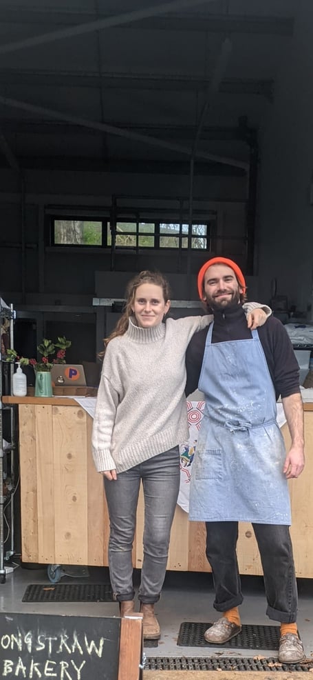 Freddie and James founded Longstraw Bakery in 2022 (Photo: James Cartwright)