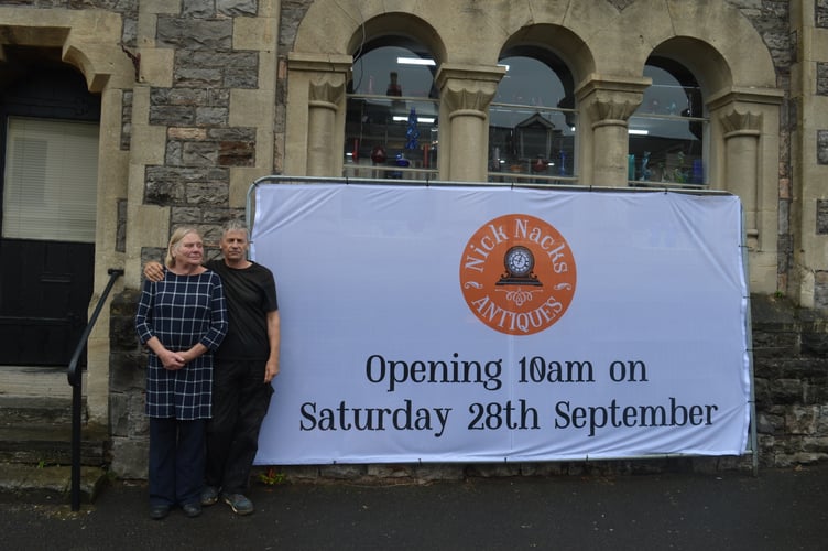 Nick and Janet Magnum will open the doors to their new antiques centre this Saturday September 28th