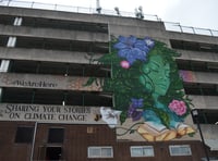 Car park climate change mural a “landmark" for town
