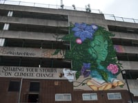 Car park climate change mural a “landmark" for town