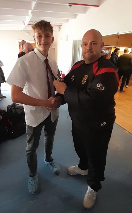 Wellington U16s Player of the week Archie Austin