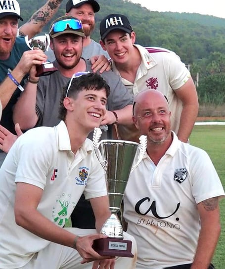 Millichamp and Hall celebrate success last year