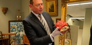 Glove claimed to be worn by Muhammed Ali up for auction in Somerset