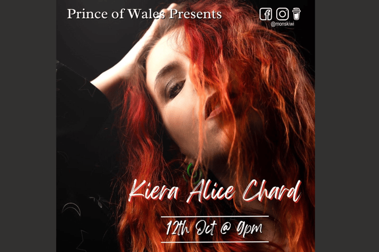 What’s On: Wellington artist to perform at Prince of Wales this Saturday