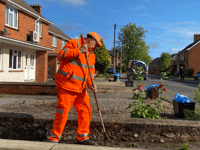 Town praises road sweeper Dave for going above and beyond once again