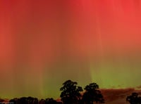 Aurora Borealis appears to welcome the New Year