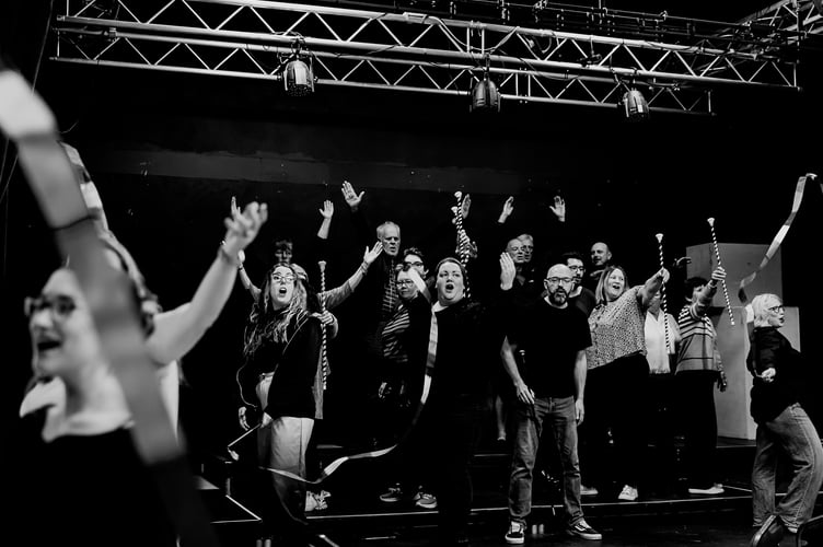 Wow! That's What We Call the Big Hits rehearsal (Photo: Andy Jones of Shooting Pixels)