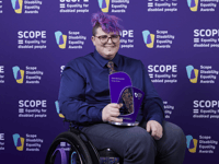 Zahari Brimacombe named Purple Pioneer by leading disability charity
