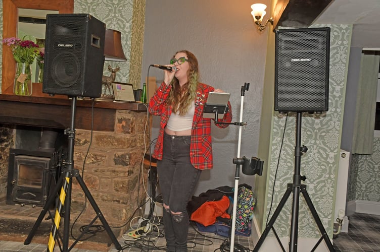 The Prince of Wales Inn hosted its second successful gig featuring Wellington-based artist Kiera Alice Chard.