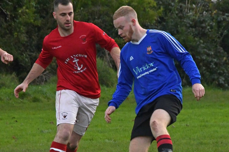 Jack Lewis - on target for Wellington Reds