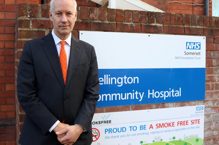 Gideon Amos, the Lib Dem MP for Taunton and Wellington, has called for the NHS to be made the top priority in the forthcoming Budget (Photo: Gideon Amos MP Press Office)