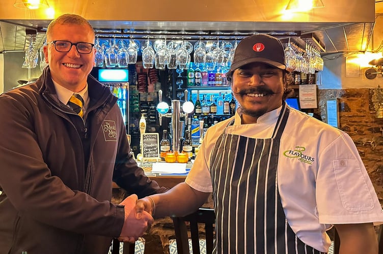 The Meat Feast event was held by the Rock Inn team in Waterrow on October 10