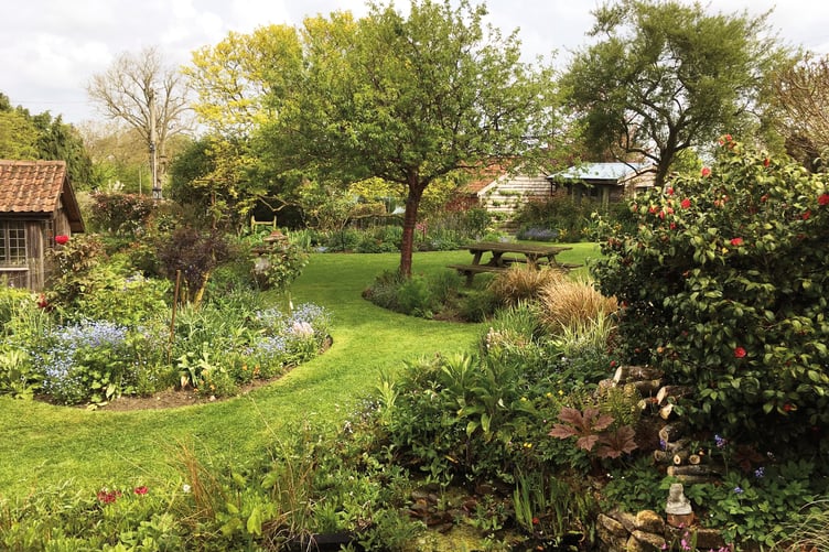 More than 60 gardens across Somerset opened to the public this year to support Dt Margaret's Hospice, including Moorland Cottage. PHOTO: George Ody.