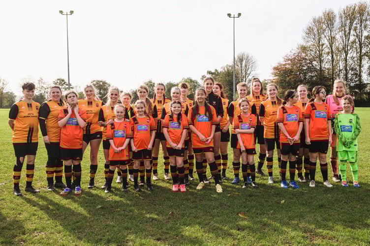 Prior to the games Wildcats were led on to the field by members of their under 11 squad