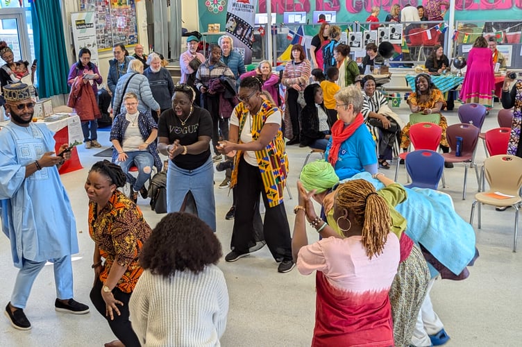 A cultural 'extravaganza of music, dance, costume, and communal chatter' was enjoyed at the first Wellington Together event. 