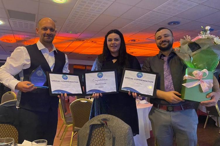 The team at Drakes Place attended the South West Care Awards on October 18 to take home the title of Care Home of the Year