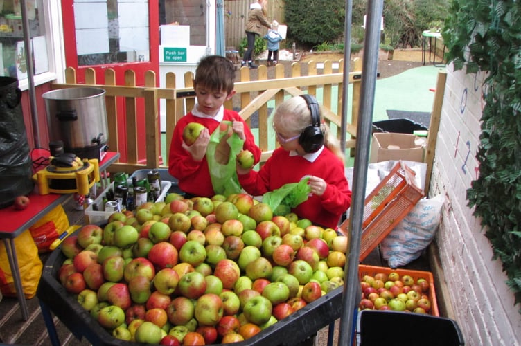 Langford Budville CoE Primary School hosted its annual Apple Day with apple-based activities for their students. 