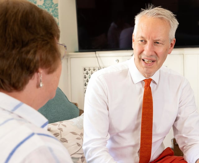 Gideon Amos launches 'pub and coffee shop surgeries'