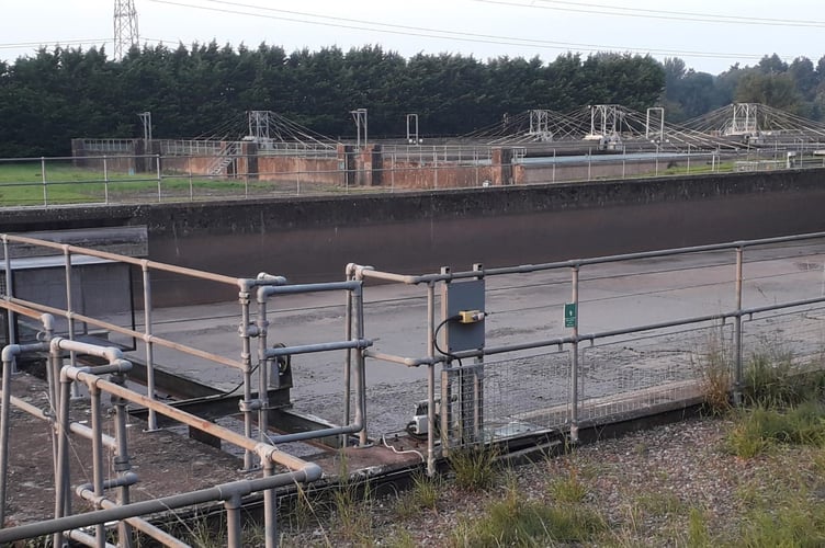 Wessex Water is to invest £18 million in upgrading Wellington water treatment works. PHOTO: Chris Penney.