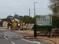 Fire destroys family run garden centre