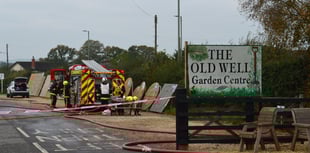 Fire destroys family run garden centre