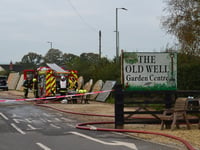 Fire destroys family run garden centre