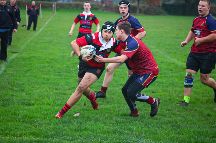 Harrison Sanchez-Lane - always a threat for Wellington Under 16s