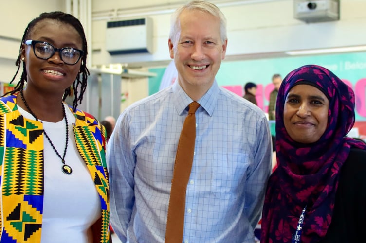 Gideon Amos at the recent Wellington Together event